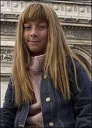 Tippi saat berusia 12 tahun