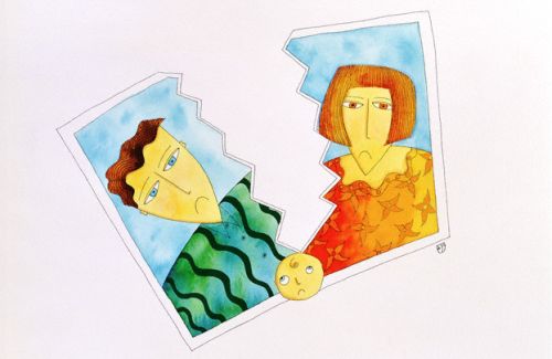 Cerai karena perbedaan pandangan politik?